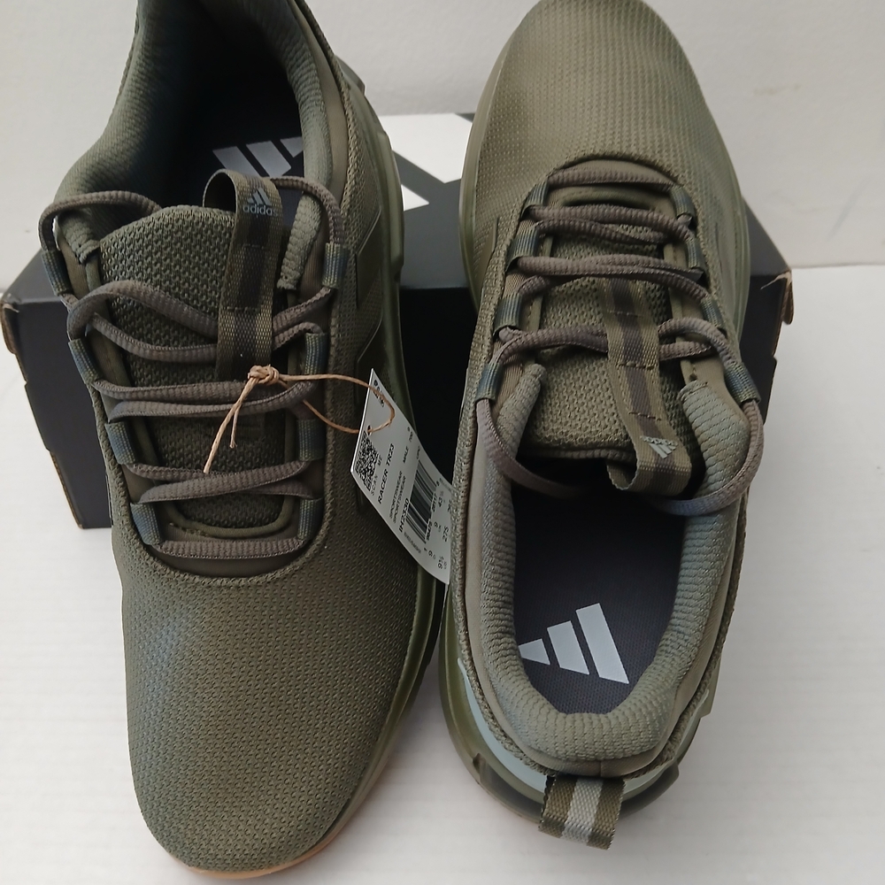 Adidas Men's Khaki Racer TR23 Sneakers Size 9.5 New $80 - Picture 5 of 10